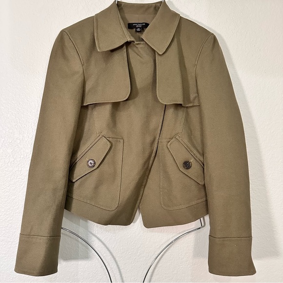 Ann Taylor Military Style Jacket Blazer - Picture 2 of 5